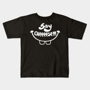 Say cheeeese - picture time Kids T-Shirt